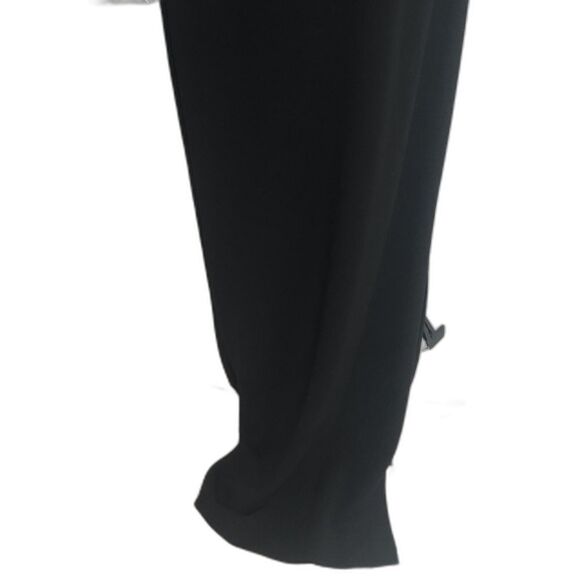 Lauren Ralph Lauren Black & Silver Metallic Bodice Gown Women’s Size 10 - Picture 9 of 14